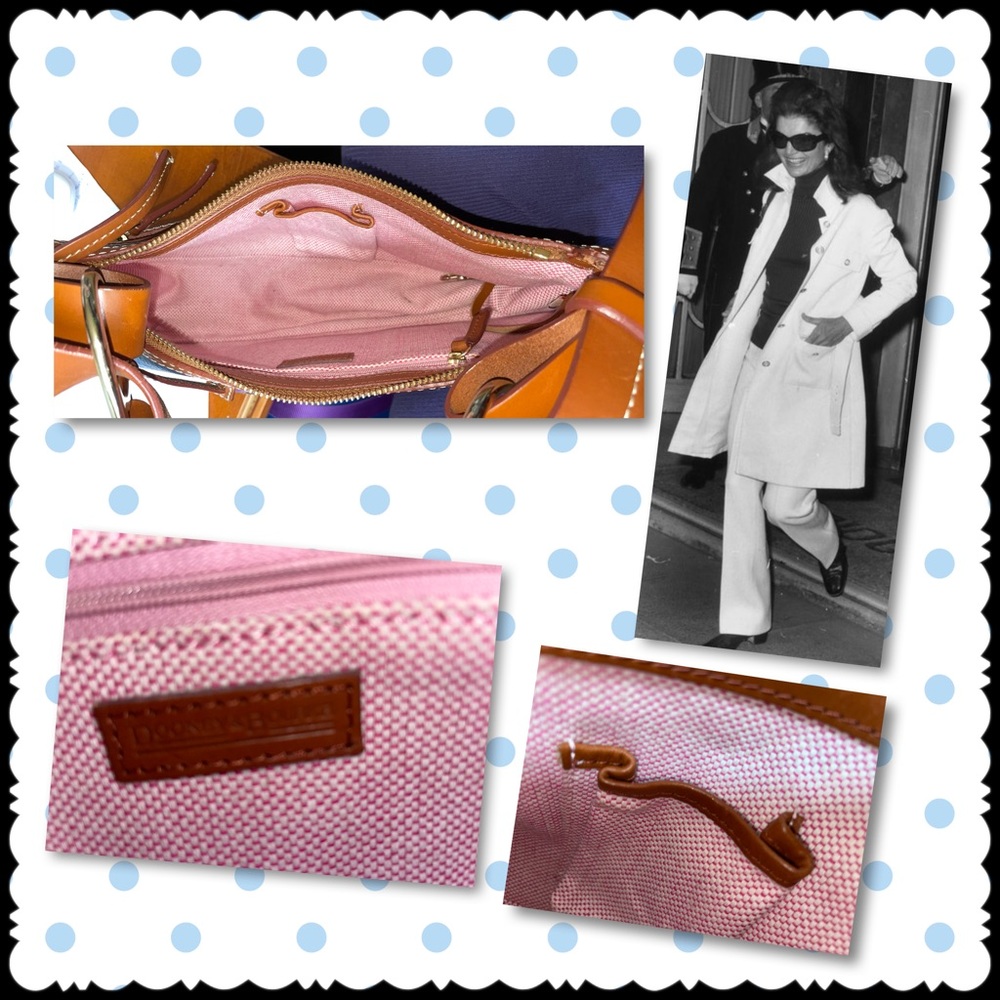 Dooney & Bourke “1975” Pebble Grain Leather Hobo - Picture 4 of 6